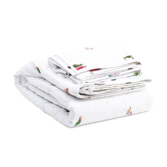 CABBAGES & ROSES Christmas Foliage Comforter Set - Picture 2 of 2